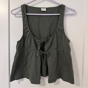 Aritzia Sunday Best Green Cannoli Top Size Small Women’s